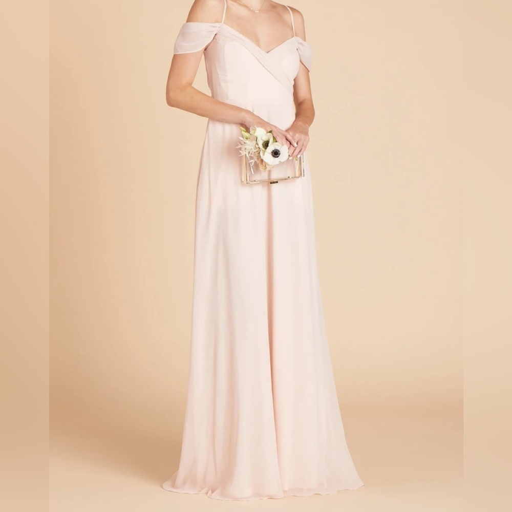 Birdy Grey Spence Convertible Dress Pale Blush M